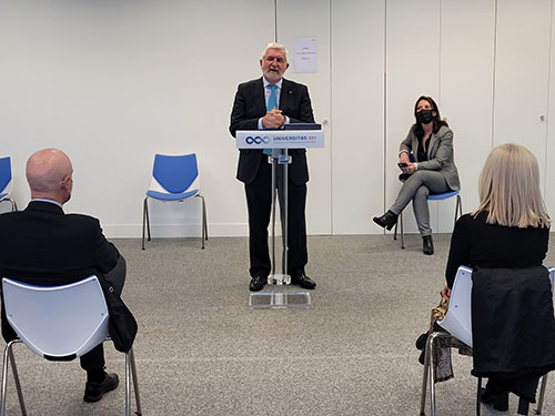 Foto discurso Miguel Ángel Pavón